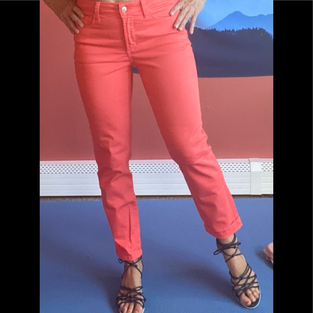 NYDJ Peach stretch jeans
